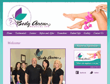 Tablet Screenshot of bodyanewmedicalspa.com